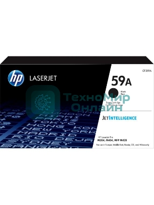 Картридж лазерный 59A для HP LJ M304/M404/MFP M428, 3К черный CF259A(3000 стр)