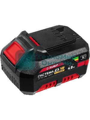 Пила сабельная Зубр 18В, 1 АКБ (4А·ч), в коробке, СПЛ-185-41