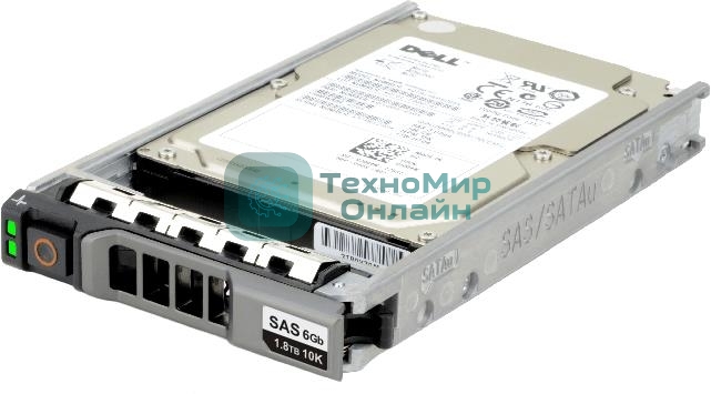 Жесткий диск для серверов Dell HDD+TRAY 1.8Tb/10K SAS3 2.5/2.5