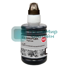 Чернила Cactus CS-GI40PGbK черный140мл для Canon Pixma G5040/G6040/GM2040