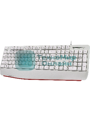 Клавиатура проводная Defender Atom HB-546, USB, белый