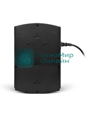 Источник бесперебойного питания SVEN UP-L1000E 1000VA/500W (6 розеток: 3х UPS/сетевой фильтр+3 x сетевой фильтр)