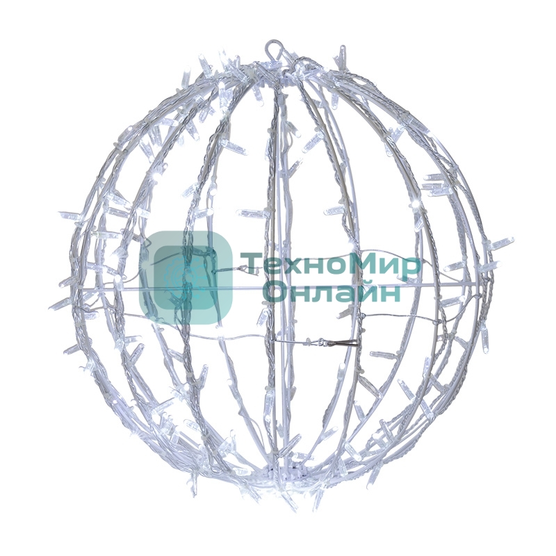 Шар светодиодный Neon-night 230V, диаметр 50 см, 200 светодиодов, эффект мерцания, цвет белый