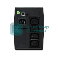 Источник бесперебойного питания UPS POWERMAN Back Pro 650 PLUS, line-interactive