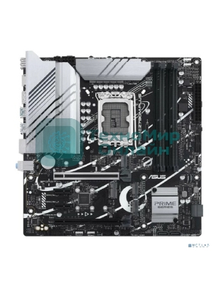 Материнская плата ASUS PRIME Z790M-PLUS, LGA 1700, Intel Z790, 4xDDR5, 4xSATA, 3xM.2, 1xPCIe 4.0 x4, 1xPCIe 5.0 x16, 2xPCIe x1, 1xDP, 1xHDMI, 1x 1Gb LAN, 1xUSB-C 3.2 Gen 2x2, 1xUSB 3.2 Gen 2, 4xUSB 3.2 Gen 1, 2xUSB 2.0, 3x3.5 мм, 7.1, mATX