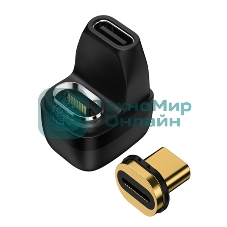 Переходник USB 4 Type-C мама-папа разворот с магнитным разъемом