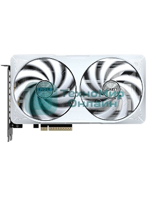 Видеокарта Gigabyte GeForce RTX 5060 Ti Eagle OC Ice, NVIDIA RTX 5060 Ti, 8 ГБ GDDR7, 128 бит, PCI-e 5.0, 1xHDMI, 3xDP, 2617 МГц