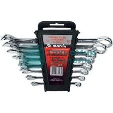 Набор комбинированных ключей Matrix (6-22 мм) 12 шт.