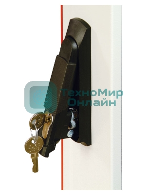 Шкаф телеком. напольный 42U (600x800) дверь стекло (ШТК-М-42.6.8-1ААА) (3 коробки)