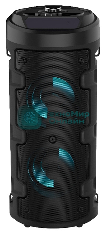 Минисистема Hyundai H-MC160 черный 50Вт/FM/USB/BT/SD/MMC