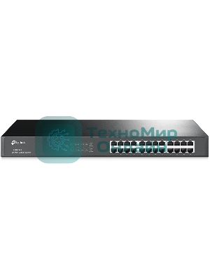 Коммутатор сетевой TP-Link SMB TL-SG1024 Коммутатор 24LAN 10/100/1000Mb/s Unmanagersd Gigabit Rackmount Switch