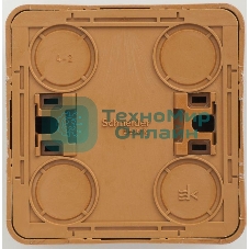 Розетка 1-м ОП Этюд Дача 16А защ. шторки с заземл. бук SchE PA16-004T