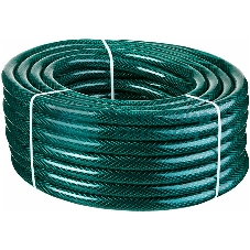 Шланг поливочный ПВХ трехслойн. армир. 1/2 25м зел. Вихрь 73/7/2/13