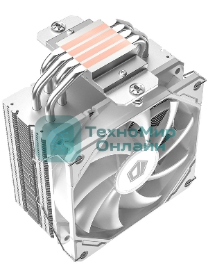 Кулер ID-COOLING SE-224-XTS ARGb белый 120мм алюминий/медь 1500rpm 29db 4-pin 220W 151мм