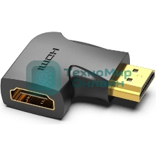 Адаптер-переходник Vention HDMI v2.0 19M/19F угол 90