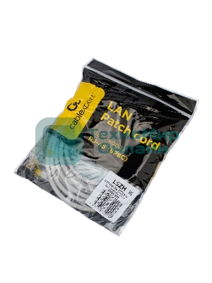 Патч-корд LSZH UTP Cablexpert PP31-3M cat.5e, 3м, литой, многожильный, серый