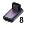 Переходник USB 4 Type-C угловой тип 7