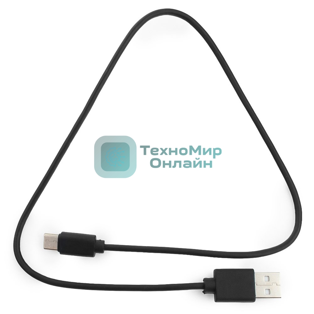 Кабель USB Гарнизон GCC-USB2-AMCM-0.5M, USB2.0 AM/USB3.1 Type-C, 0.5м, пакет