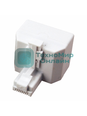 Компьютерный двойник Rexant RJ-45(8P-8C) (штекер - 2 гнезда)