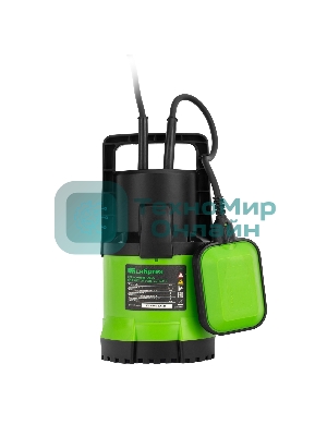 Дренажный насос Сибртех для чистой воды СДН500-5 500 Вт напор 8 м 8000 л/ч