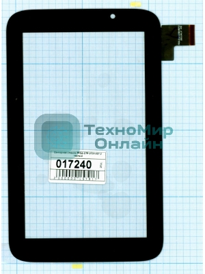 Сенсорное стекло (тачскрин) FPCA-CTP-0700-057-2, черное