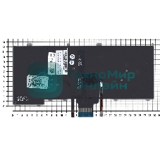 Клавиатура для ноутбука Dell Latitude E7440 E7420 черная с подсветкой и указателем