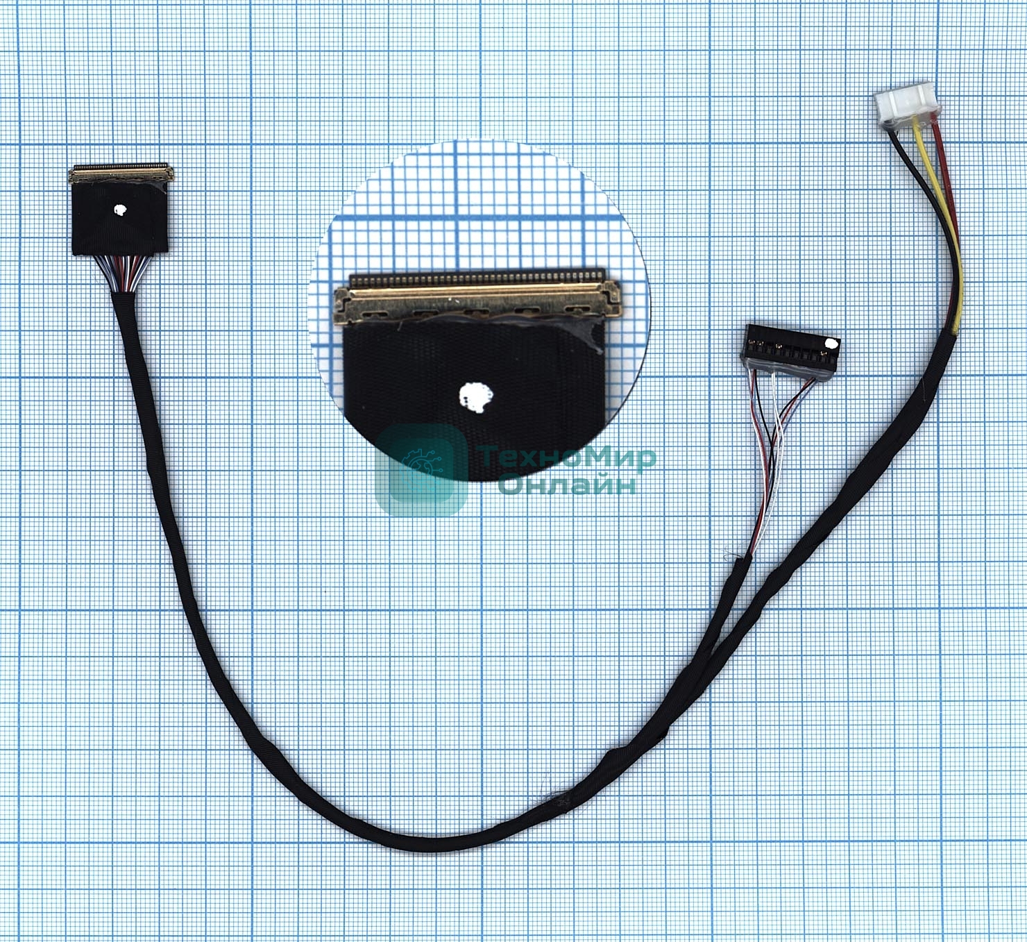 Шлейф P2 для теста матриц 40pin edp 4k Auto