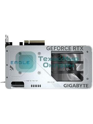 Видеокарта Gigabyte GeForce RTX 5060 Ti Eagle OC Ice, NVIDIA RTX 5060 Ti, 8 ГБ GDDR7, 128 бит, PCI-e 5.0, 1xHDMI, 3xDP, 2617 МГц