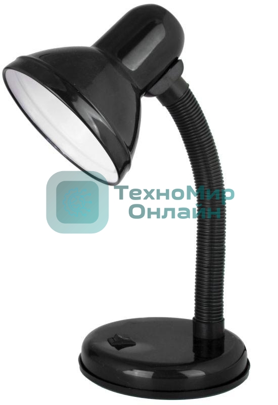 Светильник UF-301P С02 настол. 230В 60Вт черный Ultraflash 12368