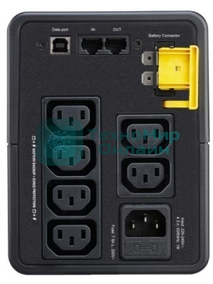 Источник бесперебойного питания APC Back-UPS BX950MI 520Вт 950ВА черный