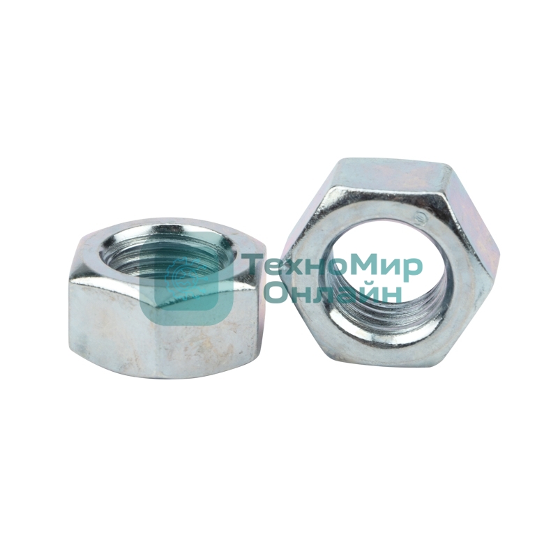 Гайка шестигранная Kranz DIN 934, M16, короб (25 шт./уп.)