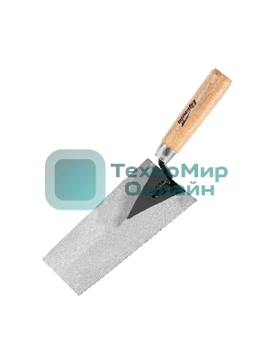 Кельма отделочника стальная Sparta 160 мм, деревянная ручка
