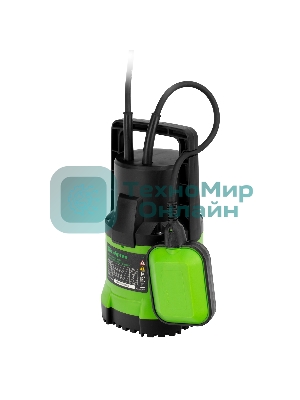 Дренажный насос Сибртех для чистой воды СДН500-5 500 Вт напор 8 м 8000 л/ч