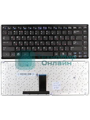 Клавиатура для ноутбука Samsung X460, черная