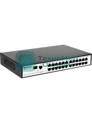 Коммутатор настраиваемый 25-портовый 100 Мбит/с ORIGO OS1225/A1A с гигабитным комбо-портом