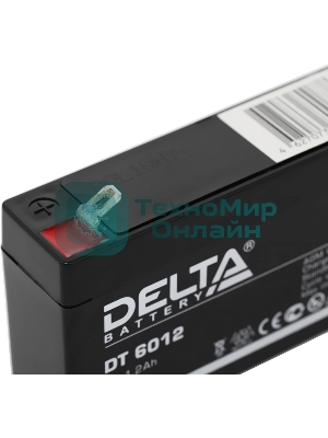 Батарея для ИБП Delta DT 6012 (6V, 1.2Ah)