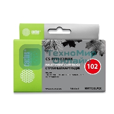 Картридж струйный Cactus CS-PFI102MBK черный матовый (130мл) для Canon iPF500/iPF600/iPF700/MFP M40/iPF765/LP17/LP24