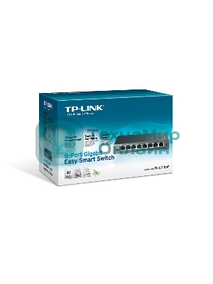 Коммутатор TP-Link SMB TL-SG108E 8-port Desktop Gigabit Switch, 8 10/100/1000M RJ45 ports