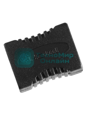 Адаптер аудио-видео Buro HDMI (f)/HDMI (f) Позолоченные контакты черный (BHP-ADP-HDMI-2.0)
