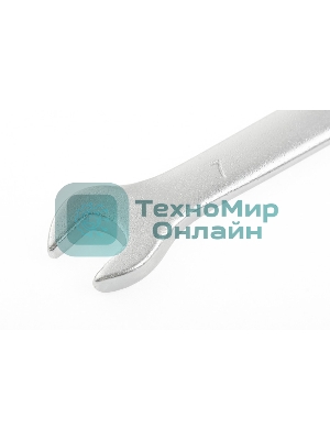 Ключ комбинированный Stels 7 мм, CrV, матовый хром