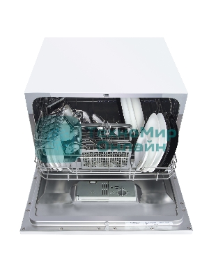 Посудомоечная машина Maunfeld MLP 06S, белый, 55 см, 6 компл., 49 дБ, класс A+