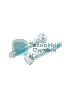 Болт шестигранный Kranz DIN 933, 8х60, короб (20 шт./уп.)