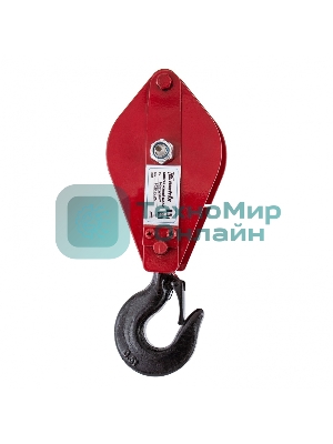 Блок монтажный Matrix с крюком, 0,5т