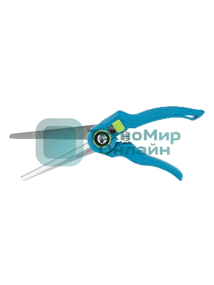 Секатор цветочный Palisad LUXE удлиненный, 275 мм, регулировка захвата, пластиковые рукоятки