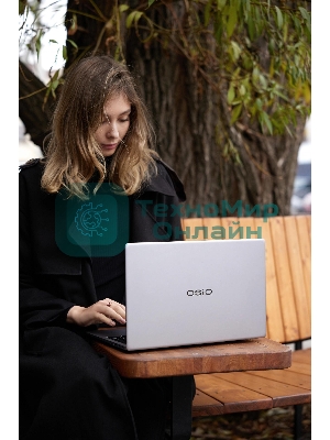 Ноутбук Osio FocusLine F160a-010 серый Ryzen 7 5700U 16Gb SSD 1Tb 16.1