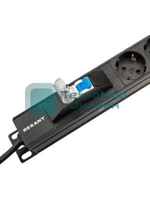 Блок распределения питания Rexant для 19