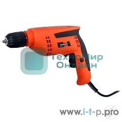 Дрель электрическая PATRIOT FD500 120301420 Эл. дрель, без удара, мощность 500Вт, макс.диаметр сверла 10мм, быстрозажим. патрон