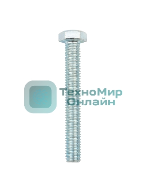 Болт шестигранный Kranz DIN 933, 8х60, короб (20 шт./уп.)