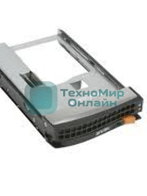 Корзина Supermicro MCP-220-00138-0B Tool-less NVMe Black gen-5 3.5-to-2.5 drive tray, Orange tab