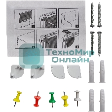 Доска пробковая Silwerhof 45x60см алюминиевая рама
